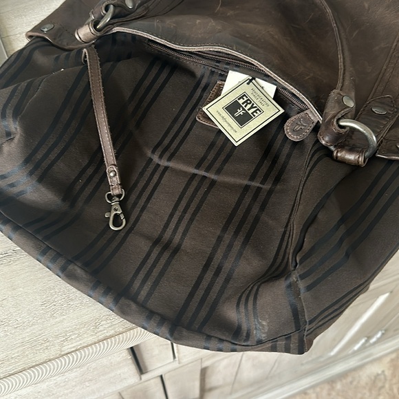 Frye Melissa Shoulder Bag Slate - Picture 7 of 8